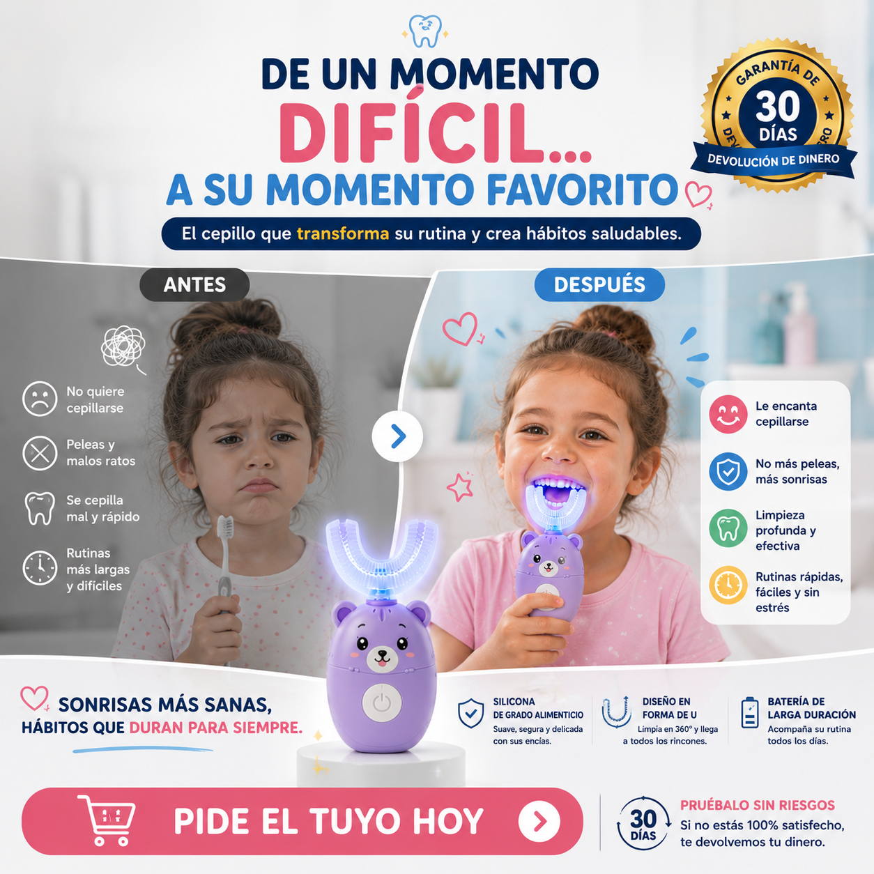 Cepillo 360 para niños