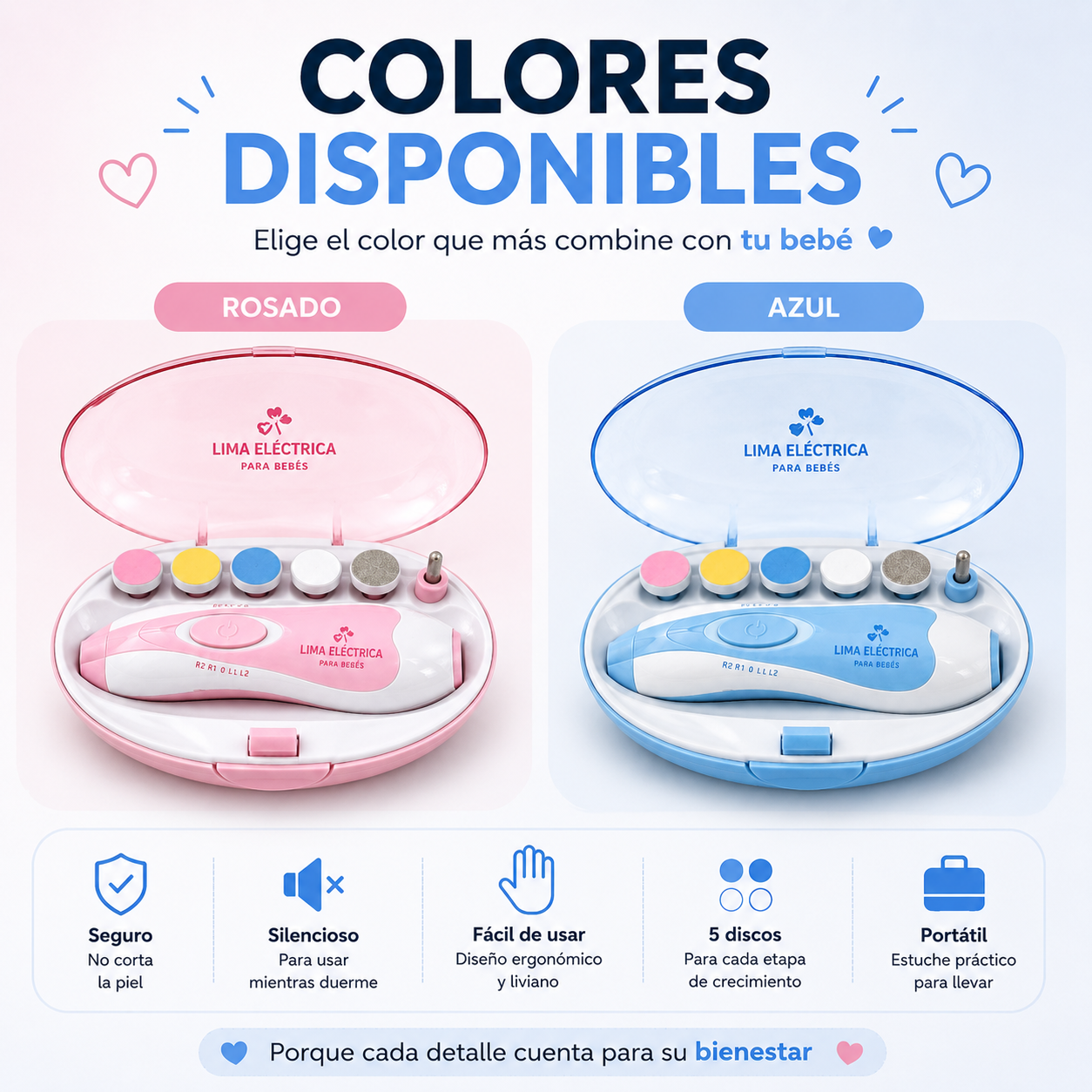Limador eléctrico de niño