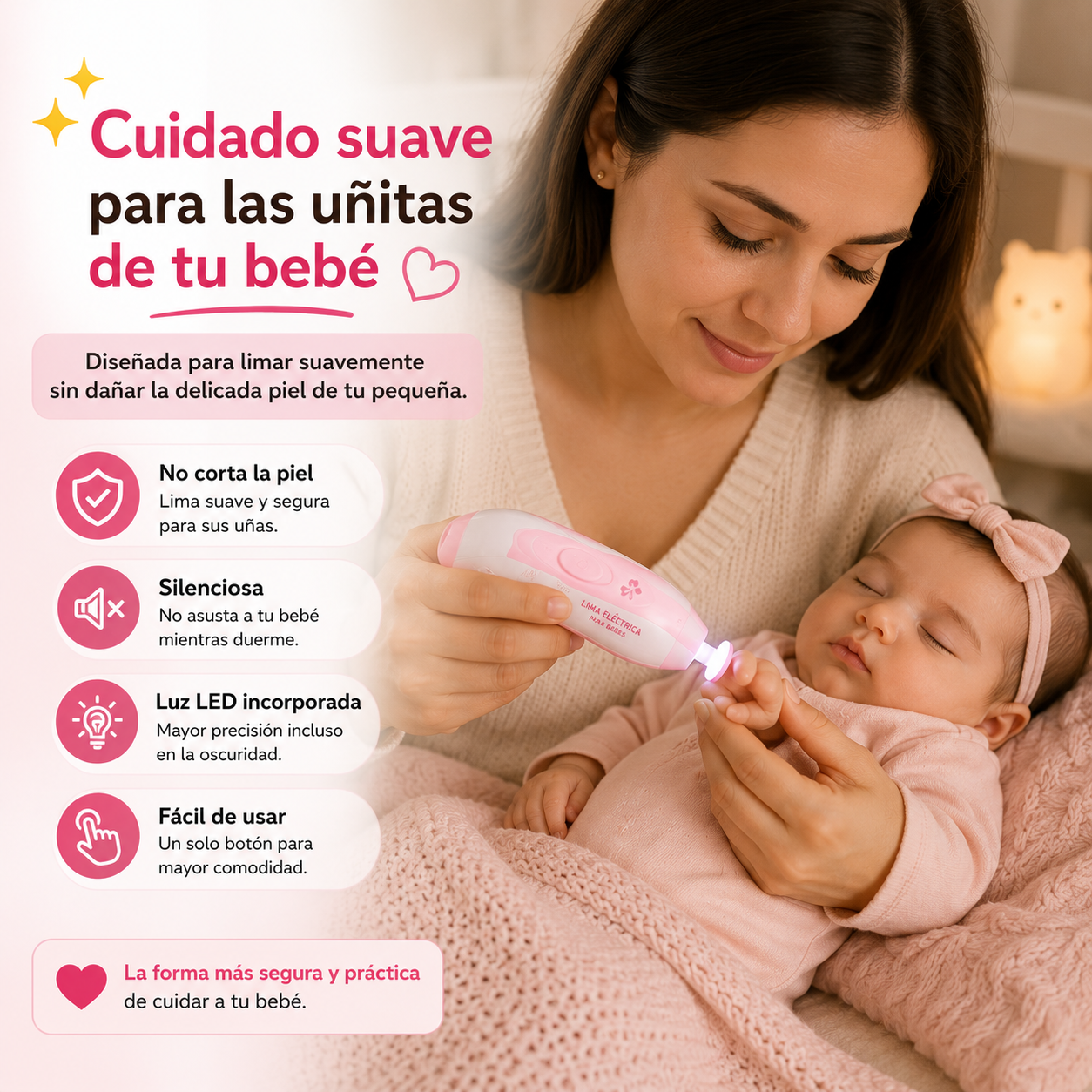 Limador eléctrico de niño