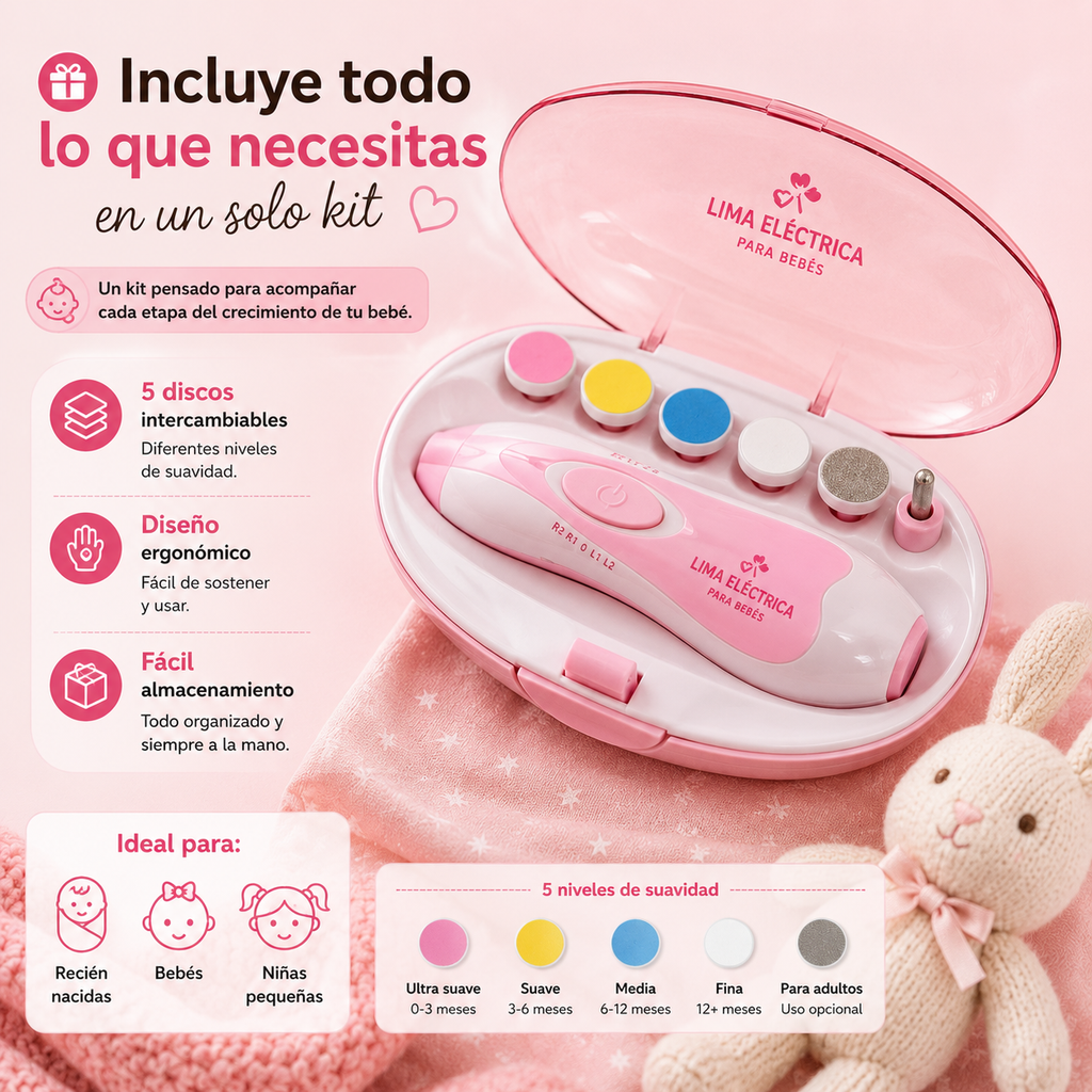 Limador eléctrico de niño