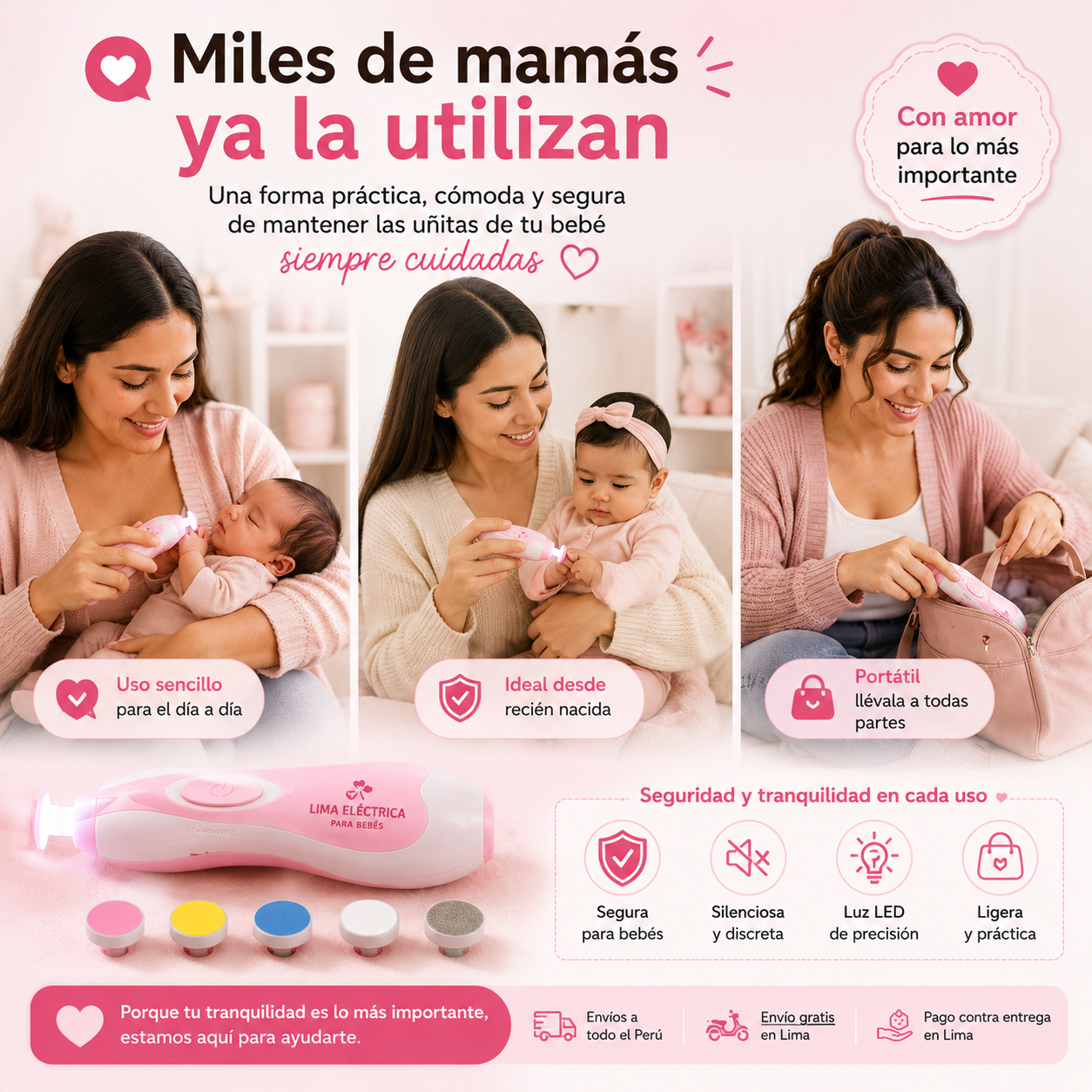 Limador eléctrico de niño