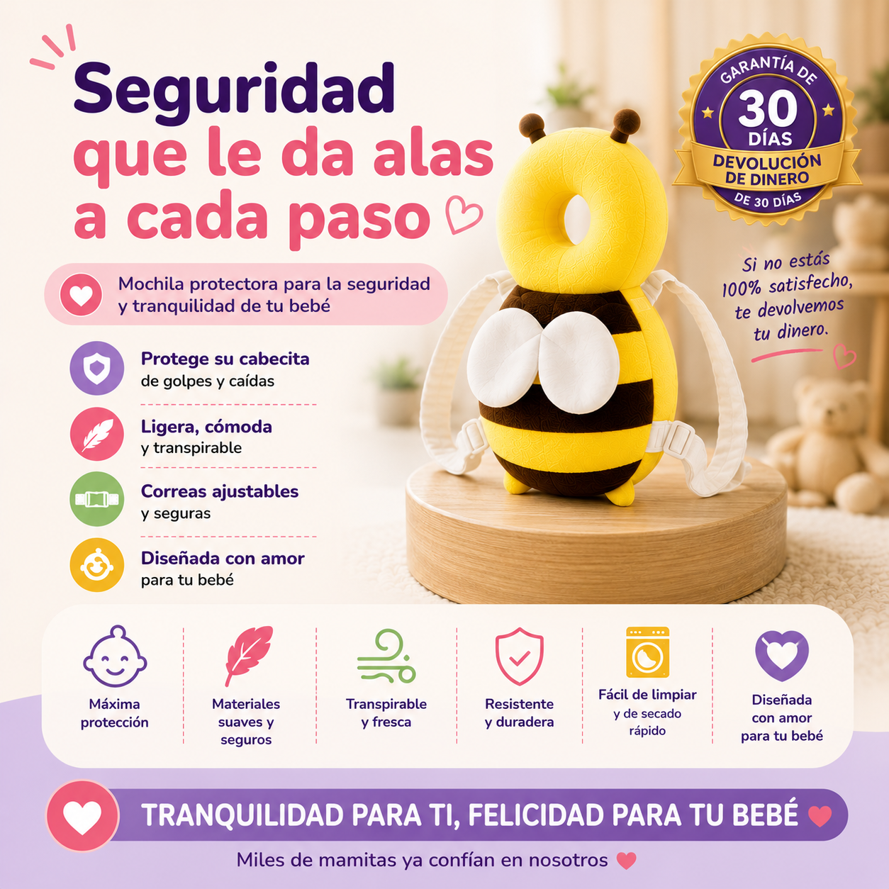 Antigolpes de bebe
