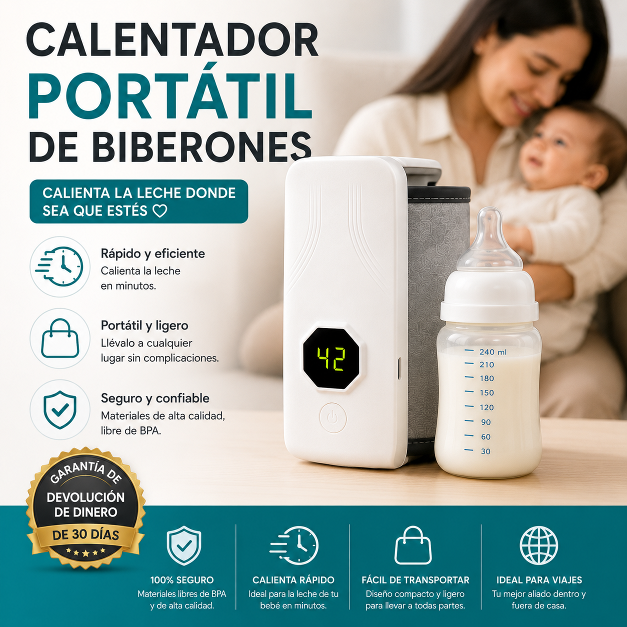 Calentador de biberon