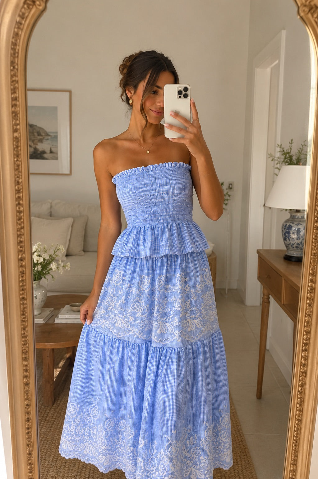 CONJUNTO TOP & FALDA RIVIERA