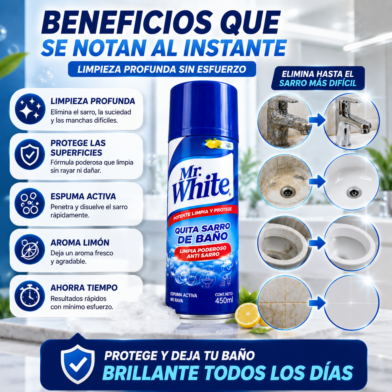 Quita sarro Ms White