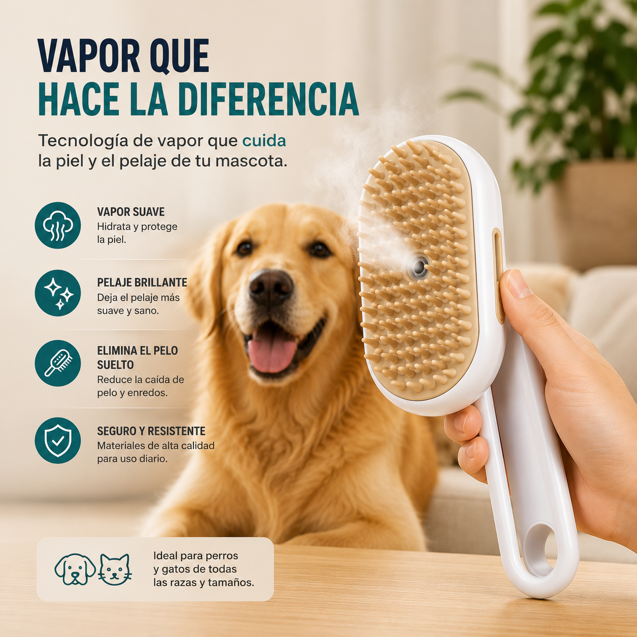 CEPILLO PARA ANIMAL