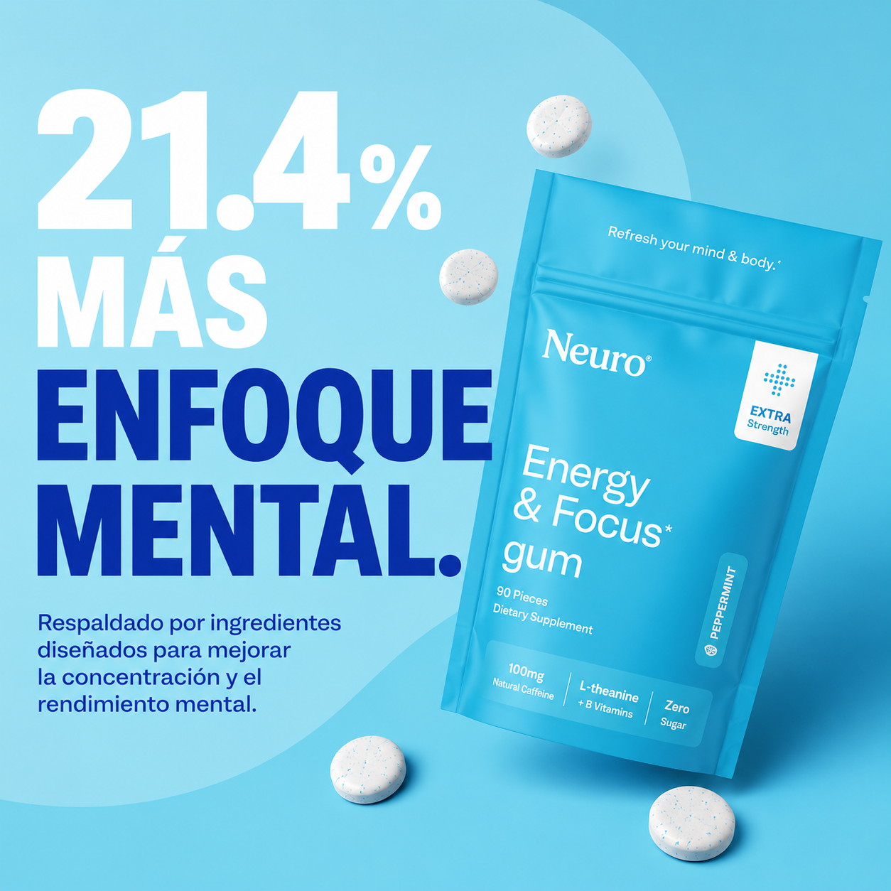 FOCUS & ENERGY CHICLE